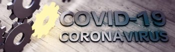 Coronavirus global pandemy concept. 3d rendering. Coronavirus global pandemy concept