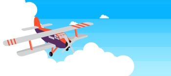 Abstract Airplane Transportation Background. Vector Illustration EPS10. Abstract Airplane Transportation Background. Vector Illustration