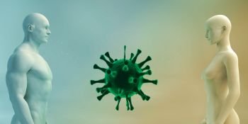 Coronavirus Covid-19 Spreading Through Droplets Virus Disease Concept. Coronavirus Covid-19 Spreading