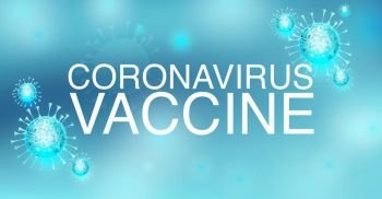 Coronavirus vaccine, corona 2019-ncov remedy background,  medical health concept. Vector illustration.