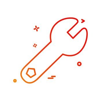 Labour tools icon design vector 