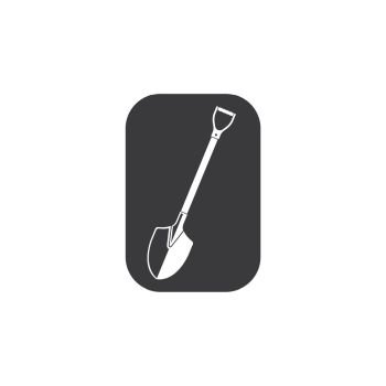 shovel icon vector illustration design template