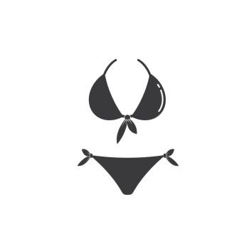 bikini vector icon illustration design 