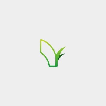 Leaf Book Logo Design Vector Illustration