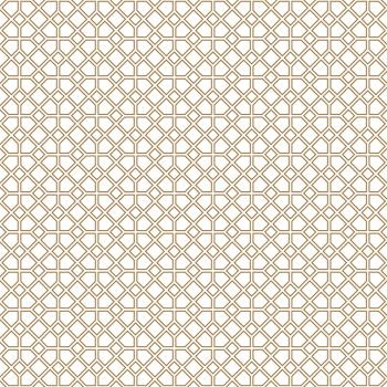 Seamless geometric ornament .Brown color lines.Contured lines. Seamless vector.Geometric ornament in brown color lines.