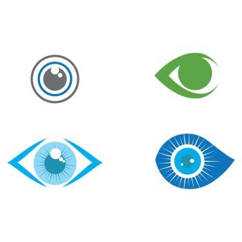 Eye Branding Identity Corporate Eye Care vector logo design