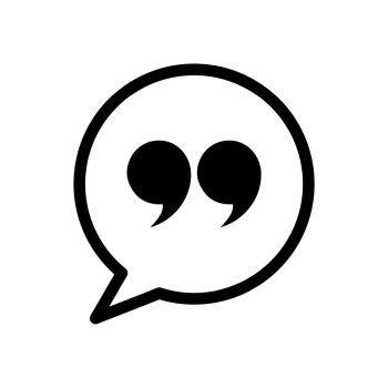 Quote dialogue icon