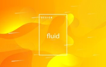 fluid abstract liquid shapes organic wavy colorful background. for banner web, app, poster vector	