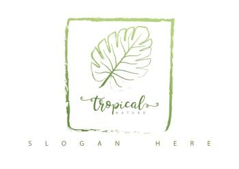 Tropical Leaf Logo