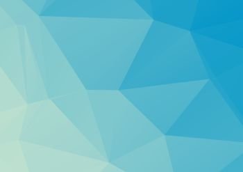 Blue White Light Polygonal Mosaic Background, Vector illustration, Business Design Templates	