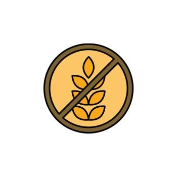 free gluten icon