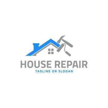 Logo design related to house repair, remodeling or painting