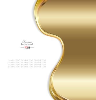 Abstract gold technology background for creative design. Abstract gold technology background