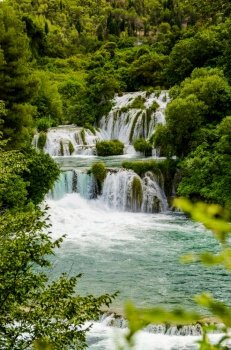 Waterfalls of Krka National Park, Croatia