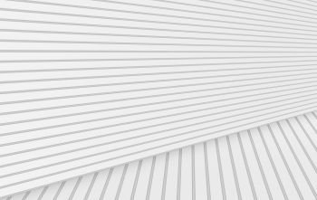 3d rendering. modern minimal white panels wall floor background.