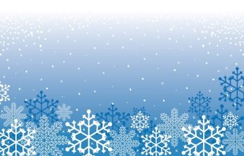 Winter Snow Snowflake Illustration Texture Card Background