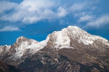 Arera. Mountain of the Bergamo Alps in Italy.