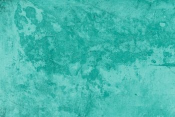 The Green vintage concrete wall abstract background. Green old paint on concrete wall or floor