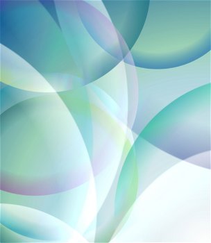 Abstract Vector Design - Bright Transparent  Background.