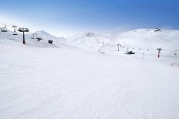 Pas de la Casa ski resort of Andorra in Grandvalira sector