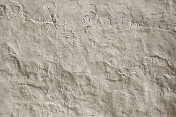 White wall whitewashed with lime in Mediterranean area