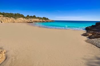 Ametlla de mar Cala Vidre beach in Costa dorada of Tarragona in Catalonia L’ametlla
