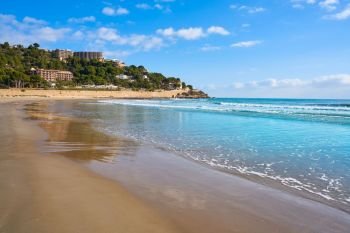 Benicassim Voramar playa beach in Castellon of Spain also Benicasim