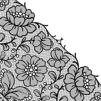 Lace ornamental background with flowers. Vintage fashion textile.. Lace ornamental background with flowers.