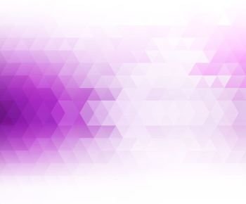 Vector color abstract geometric banner with triangle. For business and technology brochure, poster, leaflet design. Purple triangles mosaic pattern. Vector color abstract geometric banner with triangle.