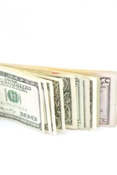 blurred dollar money background like concept of success prosperity and business