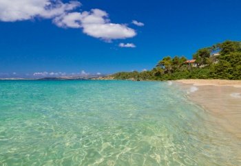 Gialos beach on Kefalonia island at Greece