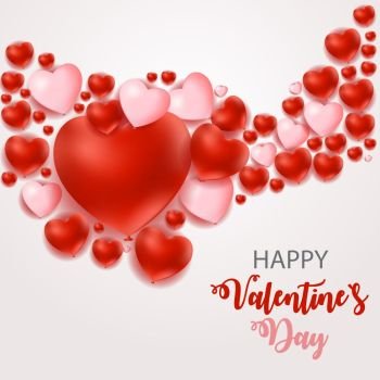 Valentine s Day Heart Love and Feelings Background Design. Vector illustration EPS10. Valentine s Day Heart Love and Feelings Background Design. Vector illustration 