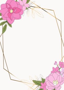 Hand drawn flower natural background. Vector Illustration EPS10. Hand drawn flower natural background. Vector Illustration