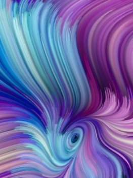 Perfume of Color series. Vivid colorful abstract background design.