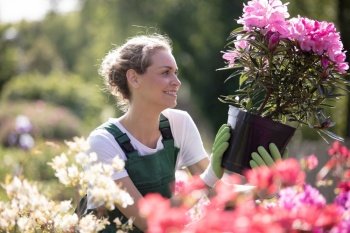 gardening and floriculture flower care