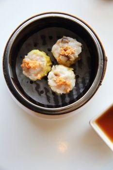 Chinese dim sum Shrimp dumpling , Chinese food