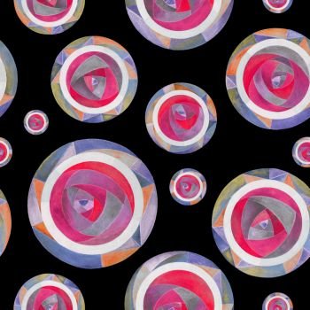 Watercolor abstract circles seamless pattern. Hand painted modern polka dots background for surface design, textile, wrapping paper, wallpaper, phone case print, fabric.. Watercolor abstract circles seamless pattern. Hand painted modern polka dots texture for surface design, textile, wrapping paper, wallpaper, phone case print, fabric.