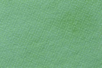 Texture of green strand fabric for design background.