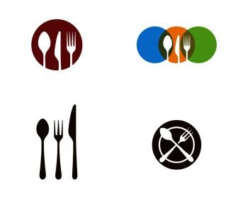 Food cover icon stock vector illustration design