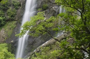 Klong Lan waterfall, National park in Northern of Thailand