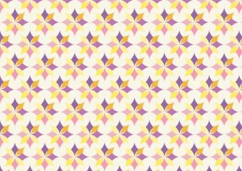 Modern classic flower pattern on pastel color. Classic style for retro age.