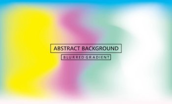 Abstract blurred gradient mesh background
