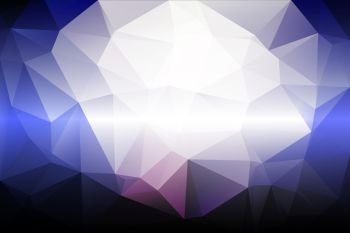 Pale pink blue abstract low poly geometric background
