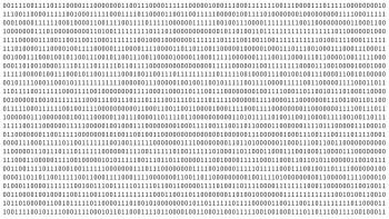 01 or binary numbers on the computer screen on white monitor background metrix, Digital data code in hacker or security technology concept. Abstract illustration