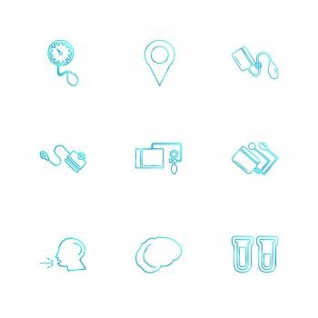 Medical , surgury , tools , hospital , heatlh , navigation , blood pressure , location , dental , treatment , icon, vector, design,  flat,  collection, style, creative,  icons
