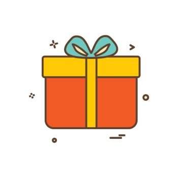 gift box birthday surprise icon vector design