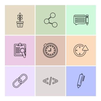 document , sound , multimedia , user interface , pointer , balloons , time , key , menu , mute , sound , speaker , mail , help , star , icon, vector, design,  flat,  collection, style, creative,  icons