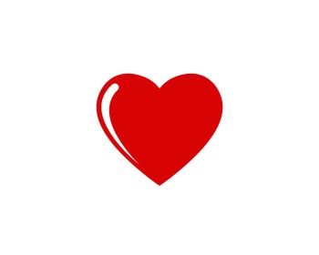 Heart Logo design vector template. Happy Valentines Day concept. Infinity 
Love Logotype icon