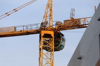 Industrial crane construction.