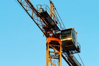 Industrial crane construction.